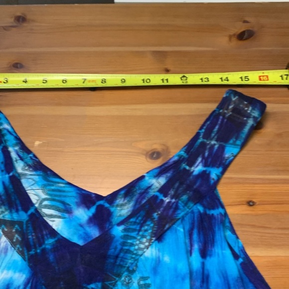 Unbranded Lightweight, Opaque, Airy, Flowy Summer Smock  Top Size Small/ Med - Picture 6 of 10